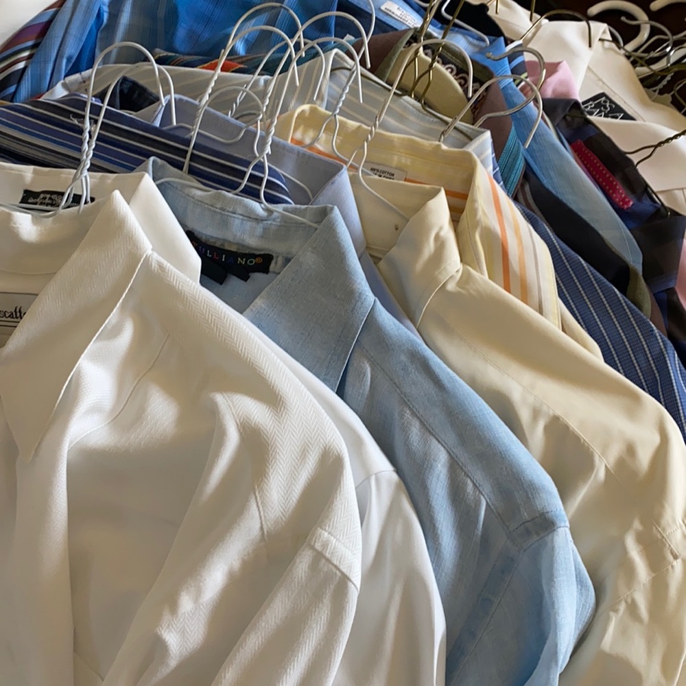 Nice button down collar dress shirts for sale. Tommy Bahamas, Ralph Lauren, etc.
